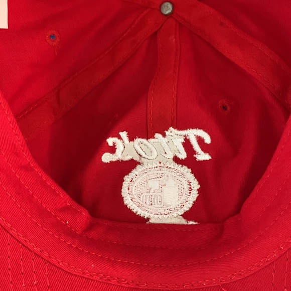 Tito's Handmade Vodka / Red Ball Cap / Hat with Austin Texas on the back - Picture 8 of 10